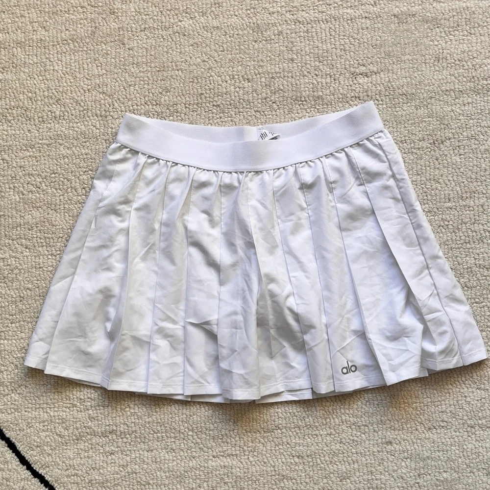 Alo tennis pleated skirt s